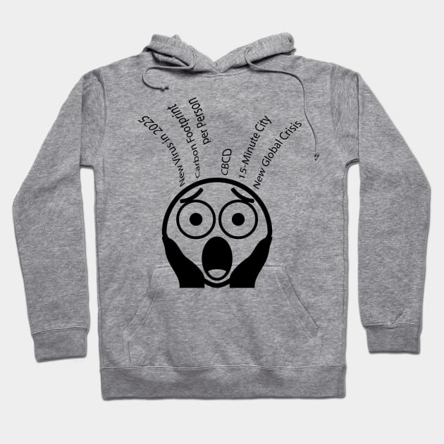 embrace the existential dread - beginning Hoodie by K0tK0tu